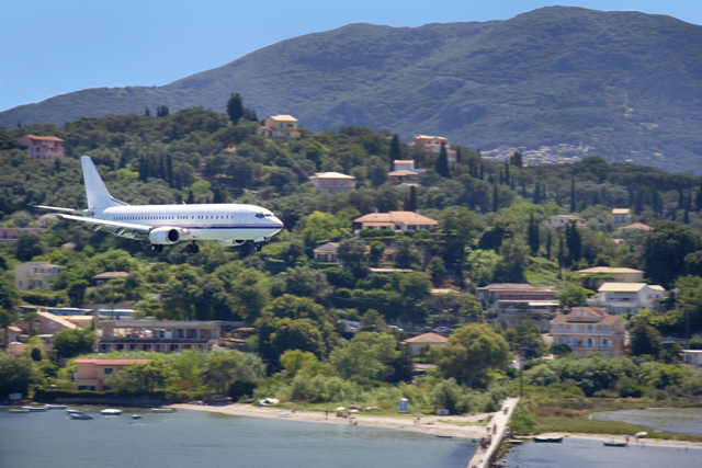 Cheap flights to Corfu from London Stansted Charter Flights